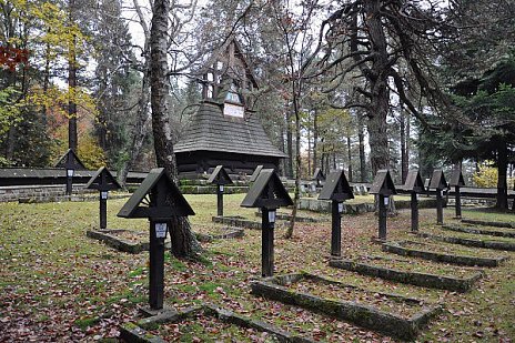 Jurkovičovy vojenské památníky a hřbitovy
