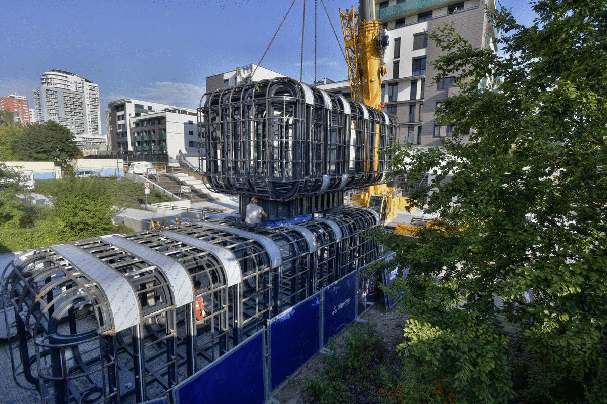 Fotografie z výstavby