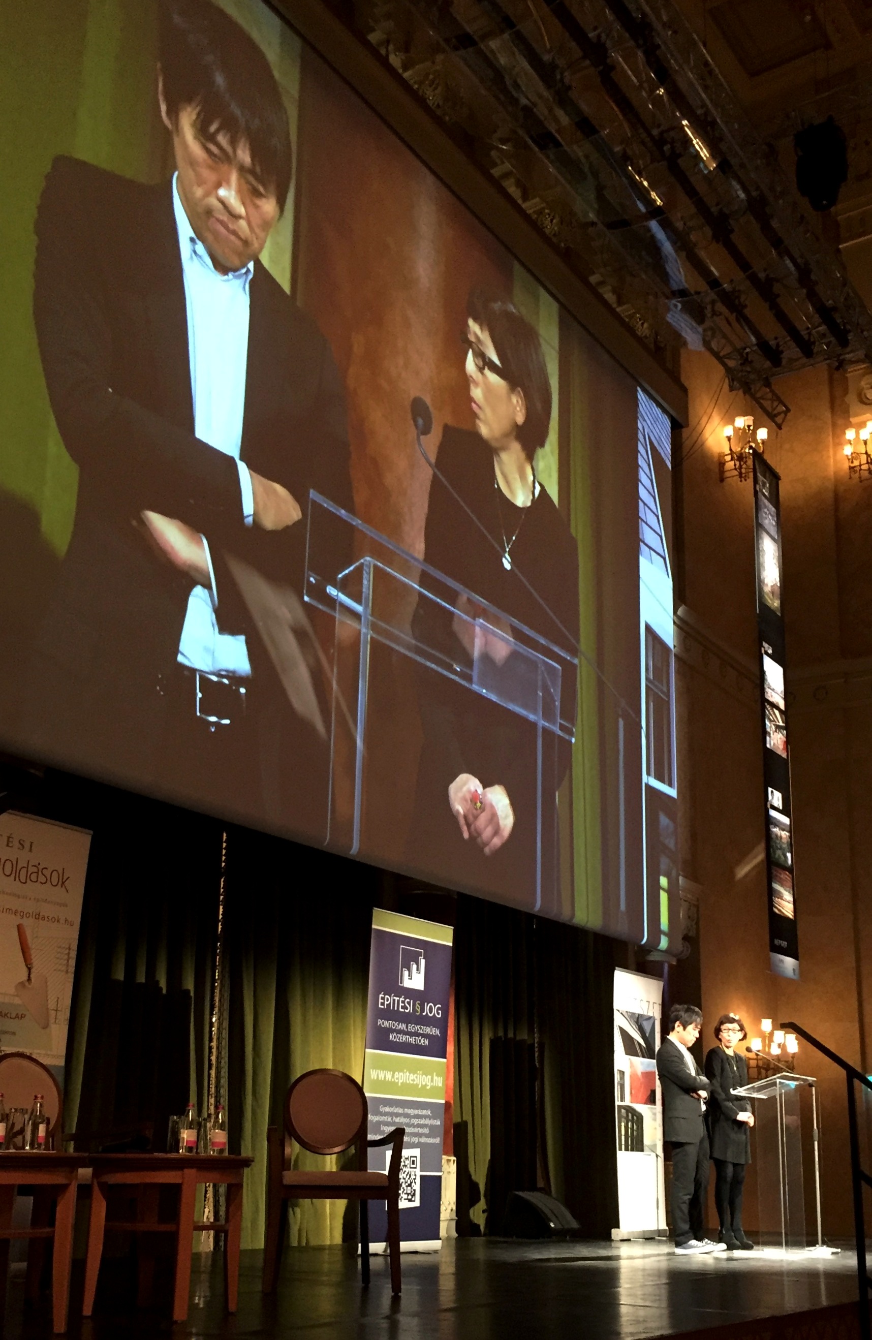 Prednáška Kazuyo Sejima a Ryue Nishizawa z ateliéru SANAA