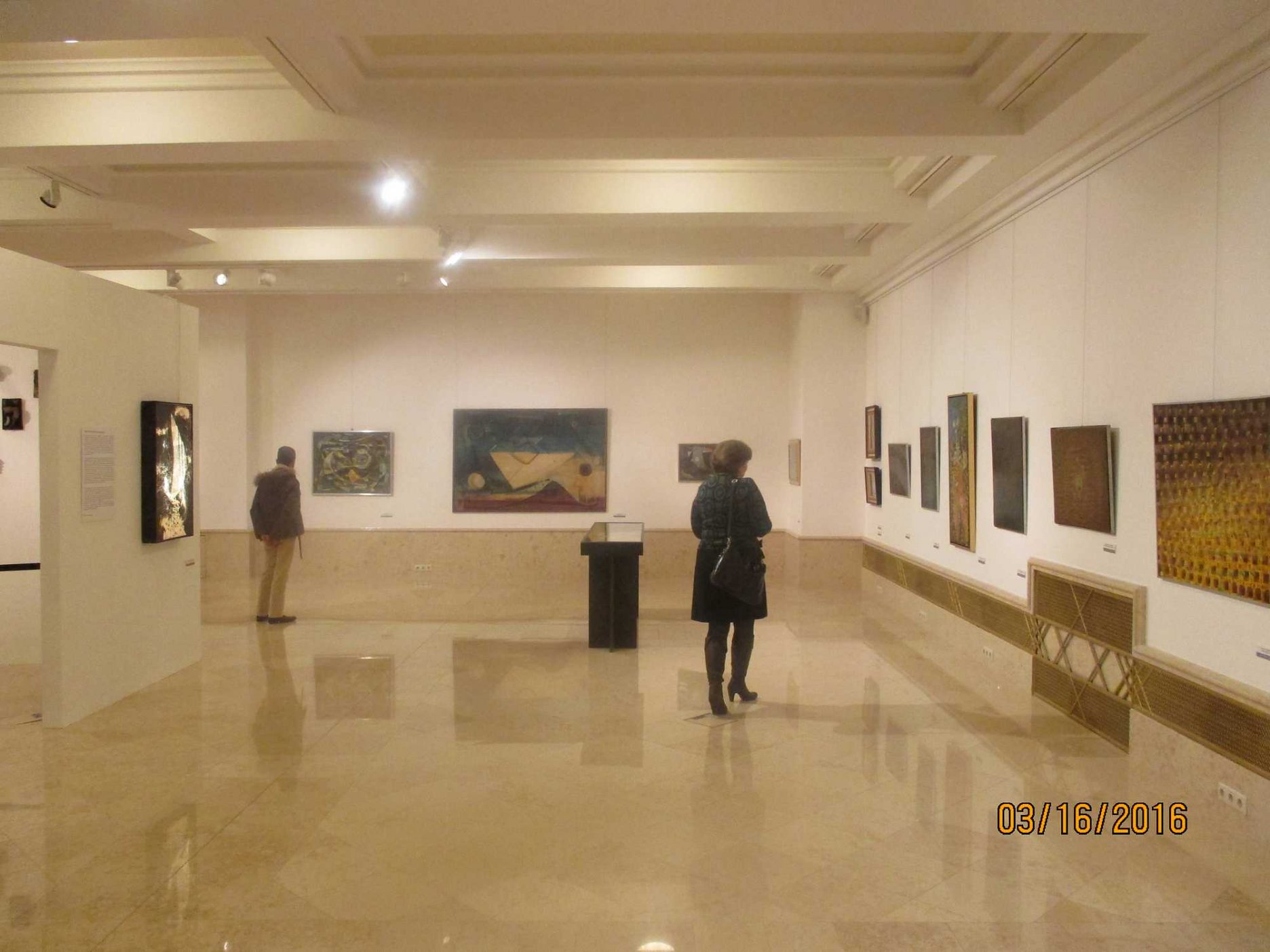 Výstavné priestory nad kongresovou sálou