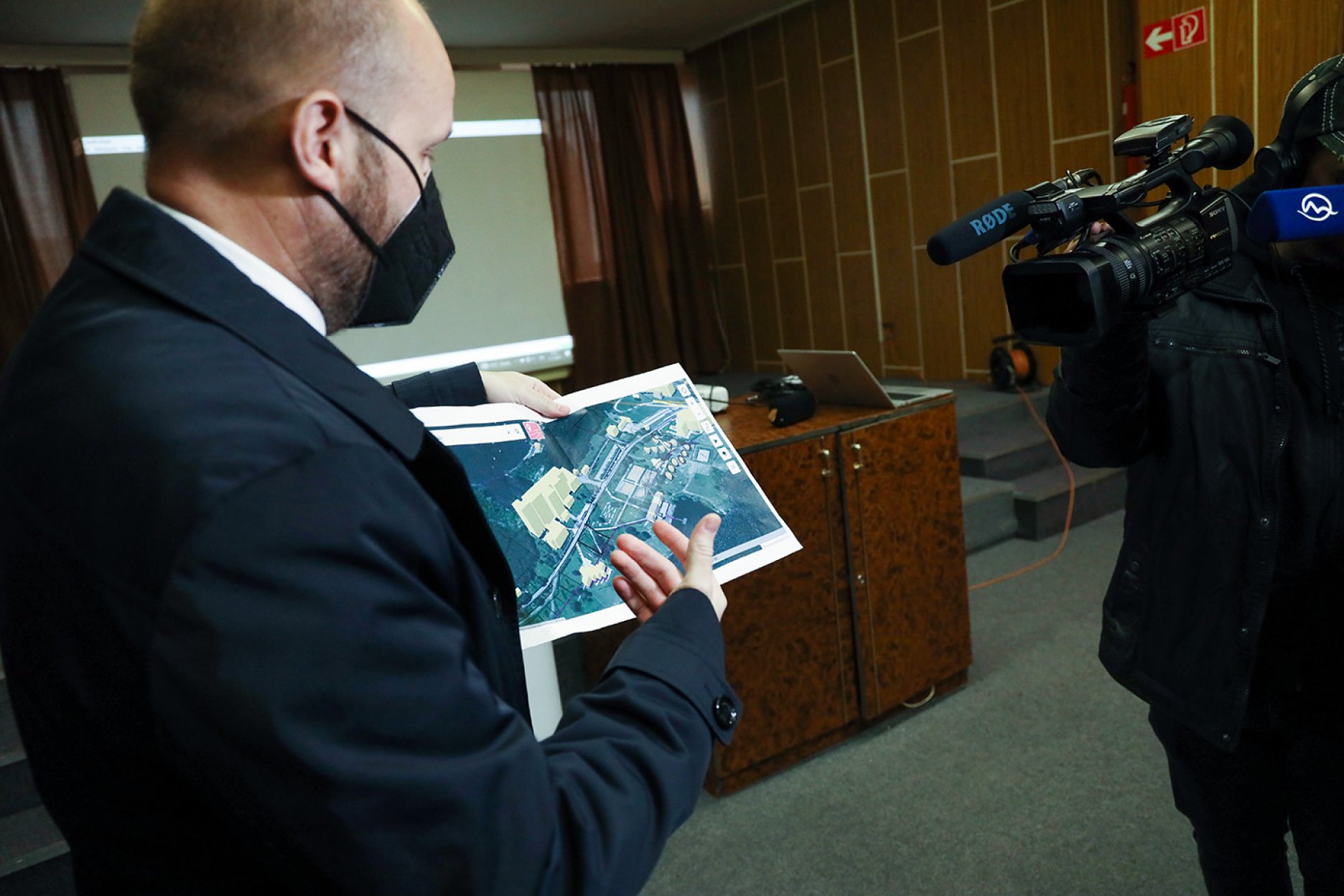 Jaroslav Naď predstavuje víziu rekonštrukcie