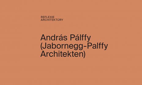 Reflexie Architektúry - András Pálffy