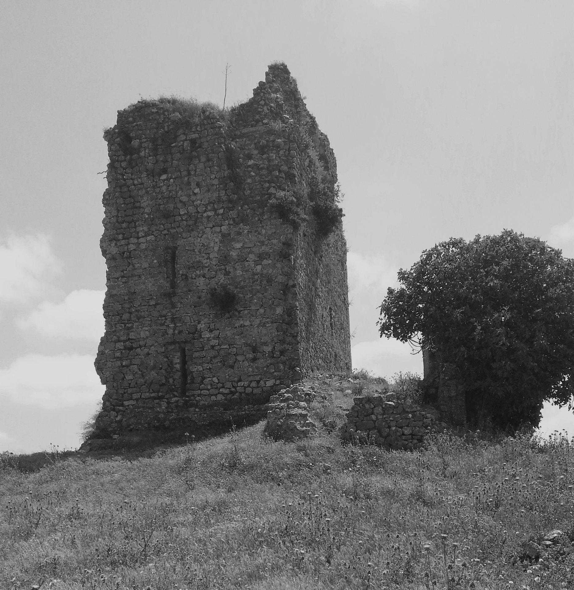 Stav veže pred obnovou