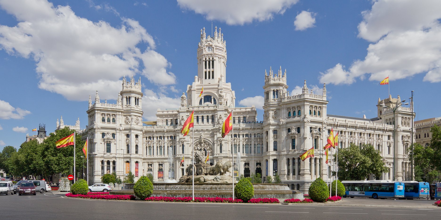 Palacio de Cibeles – madridská radnica