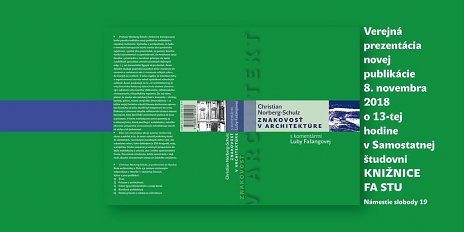 Christian Norberg-Schulz: Znakovosť v architektúre