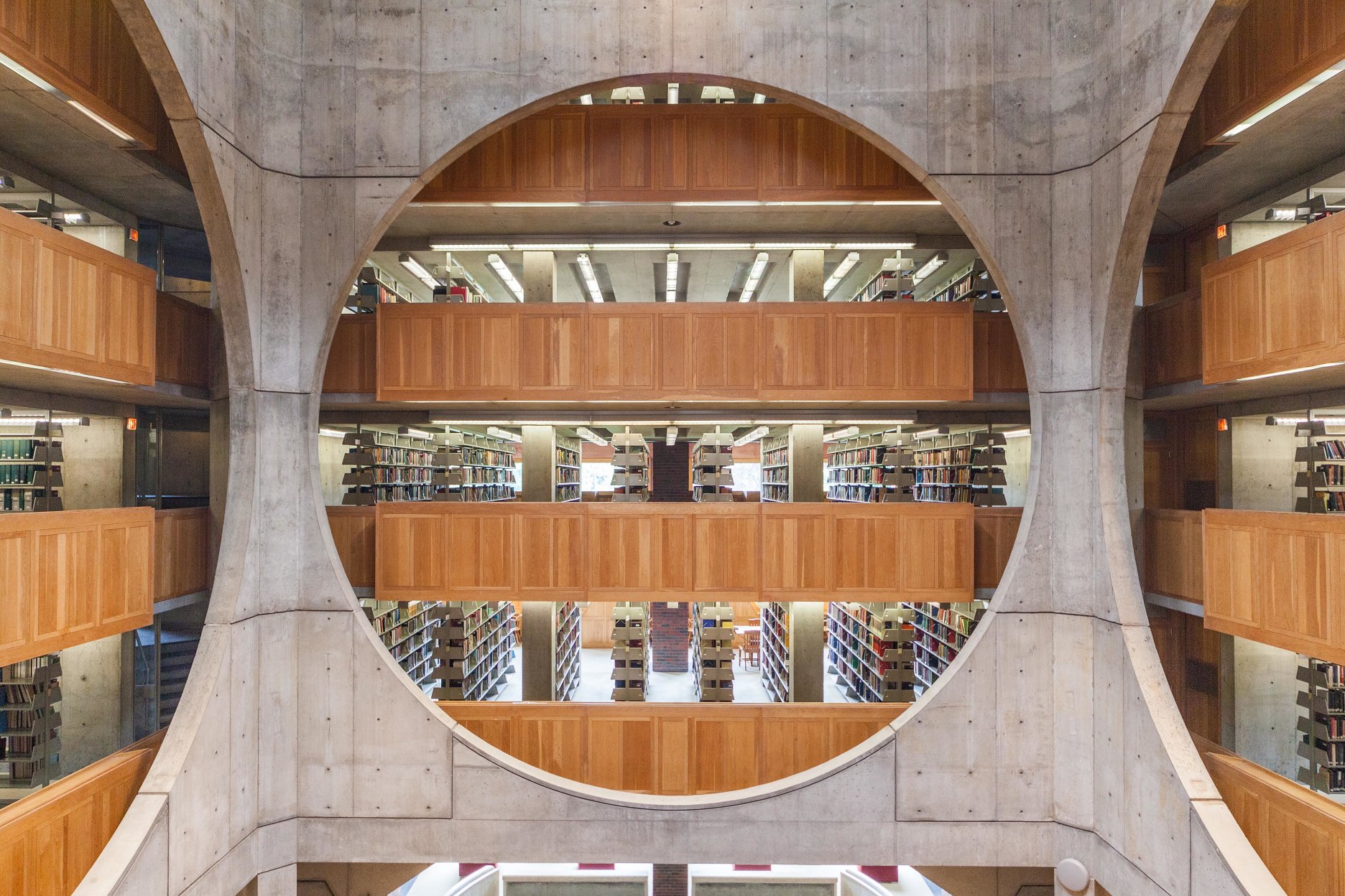 Phillips Exeter Academy Library_Exeter_New Hampshire_USA _Louis Kahn_1965