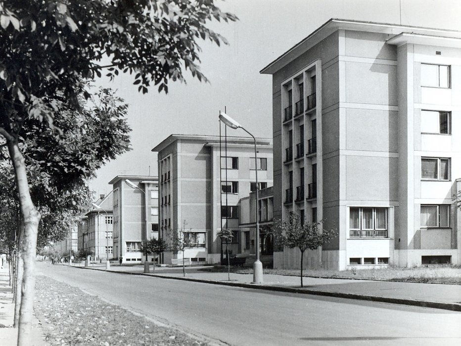 Vysokoškolský študentský domov Ľ. Štúra Zvolen 1956-1960.