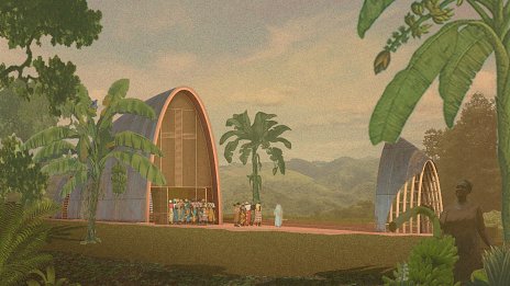 Rwanda Chapel - súťažný návrh