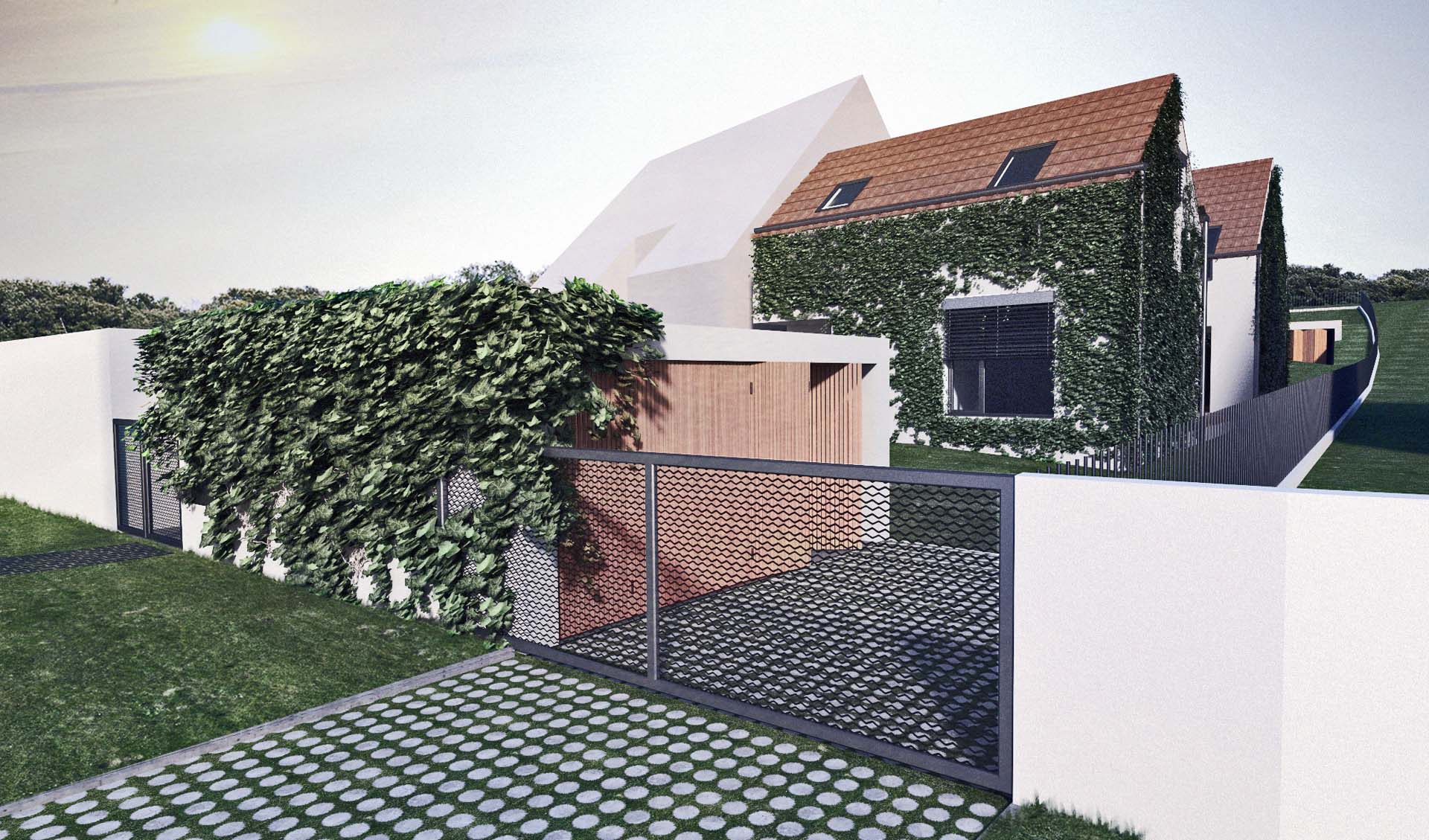 Uličný pohľad - vizualizácia