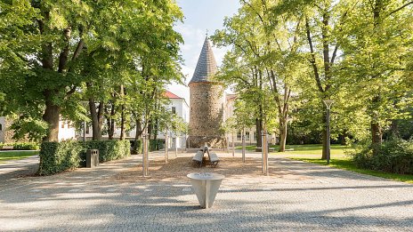 Vrchlického sady - obnova historického parku, Klatovy (ČR)