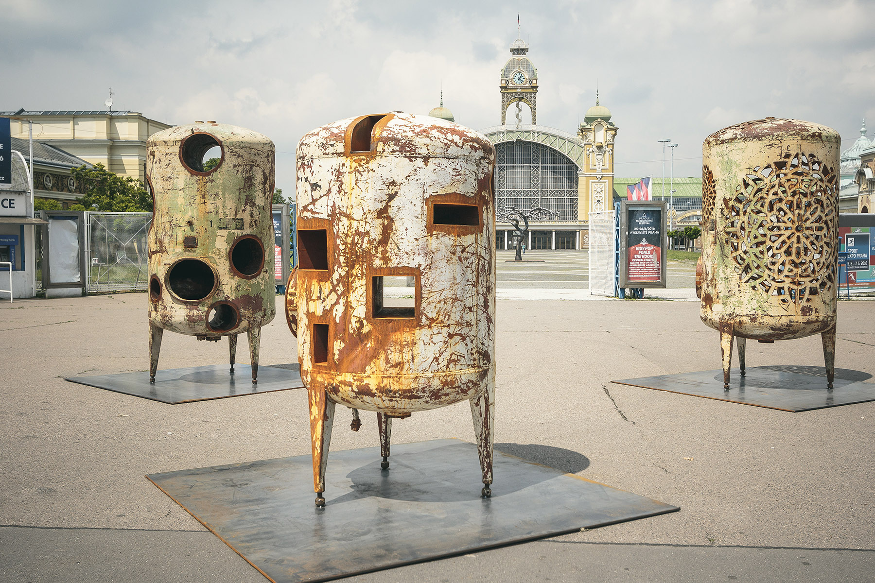 Čestmír Šuška: "Tichý rozhovor" na Výstavišti