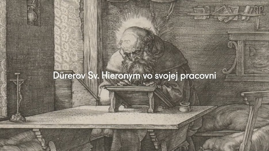 Dürerov Sv. Hieronym vo svojej pracovni - video
