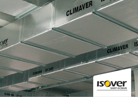 ISOVER CLIMAVER® vzduchotechnické potrubie a izolácia v jednom