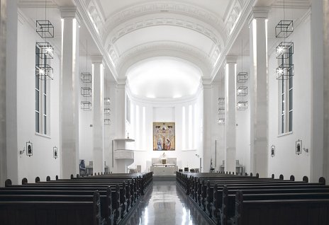 Obnova interiéru rímskokatolíckeho kostola Panny Márie Snežnej na Kalvárii v Bratislave