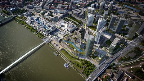 Študentská súťaž o najlepší návrh promenádneho mosta cez Dunaj