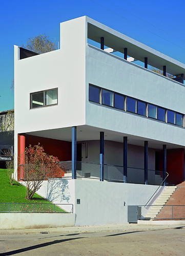 Twin houses, Weissenhof © FLC/ADAGP
