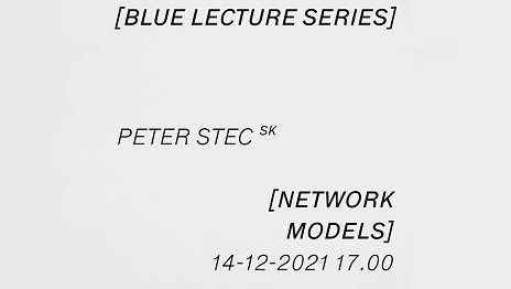 BLUE LECTURE SERIES - Peter Stec
