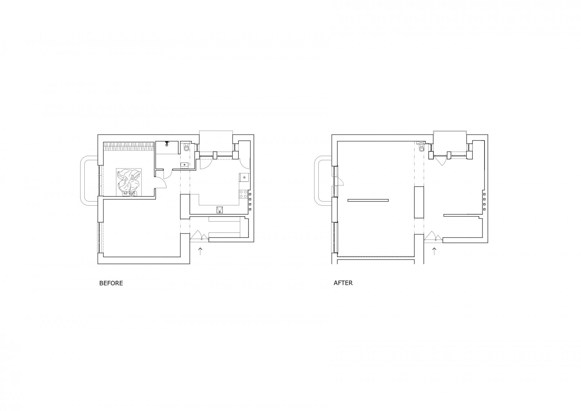 Pôdorysy - východiskový vs. nový stav