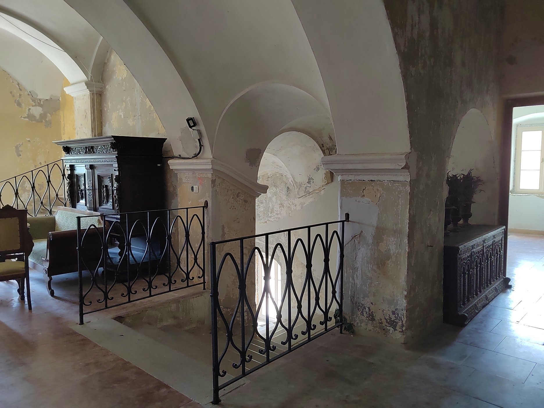 Replika pôvodného zábradlia