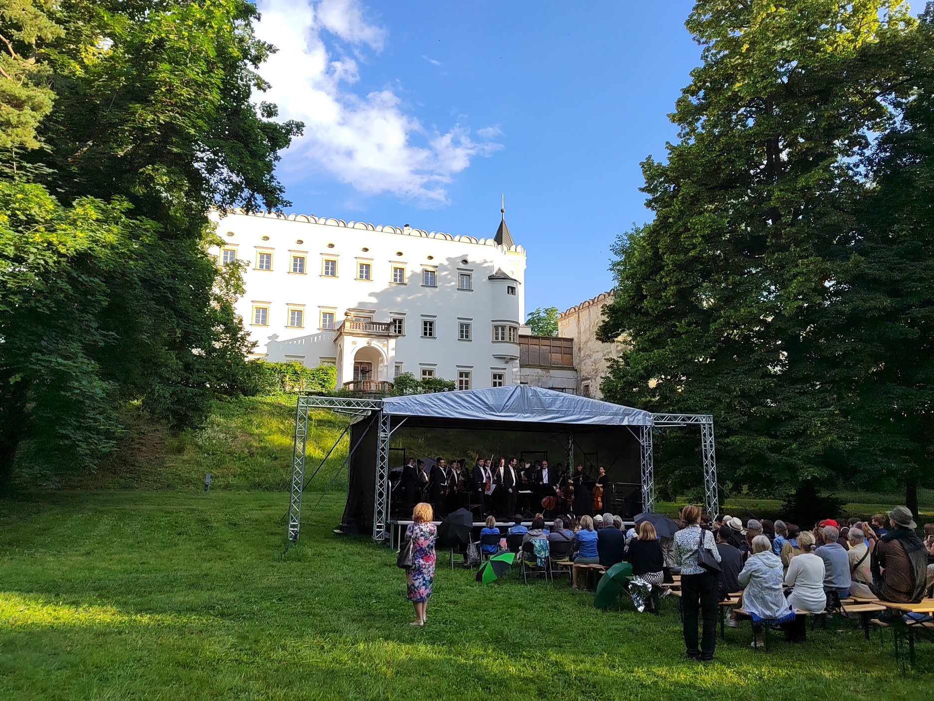 Park ako miesto pre podujatia