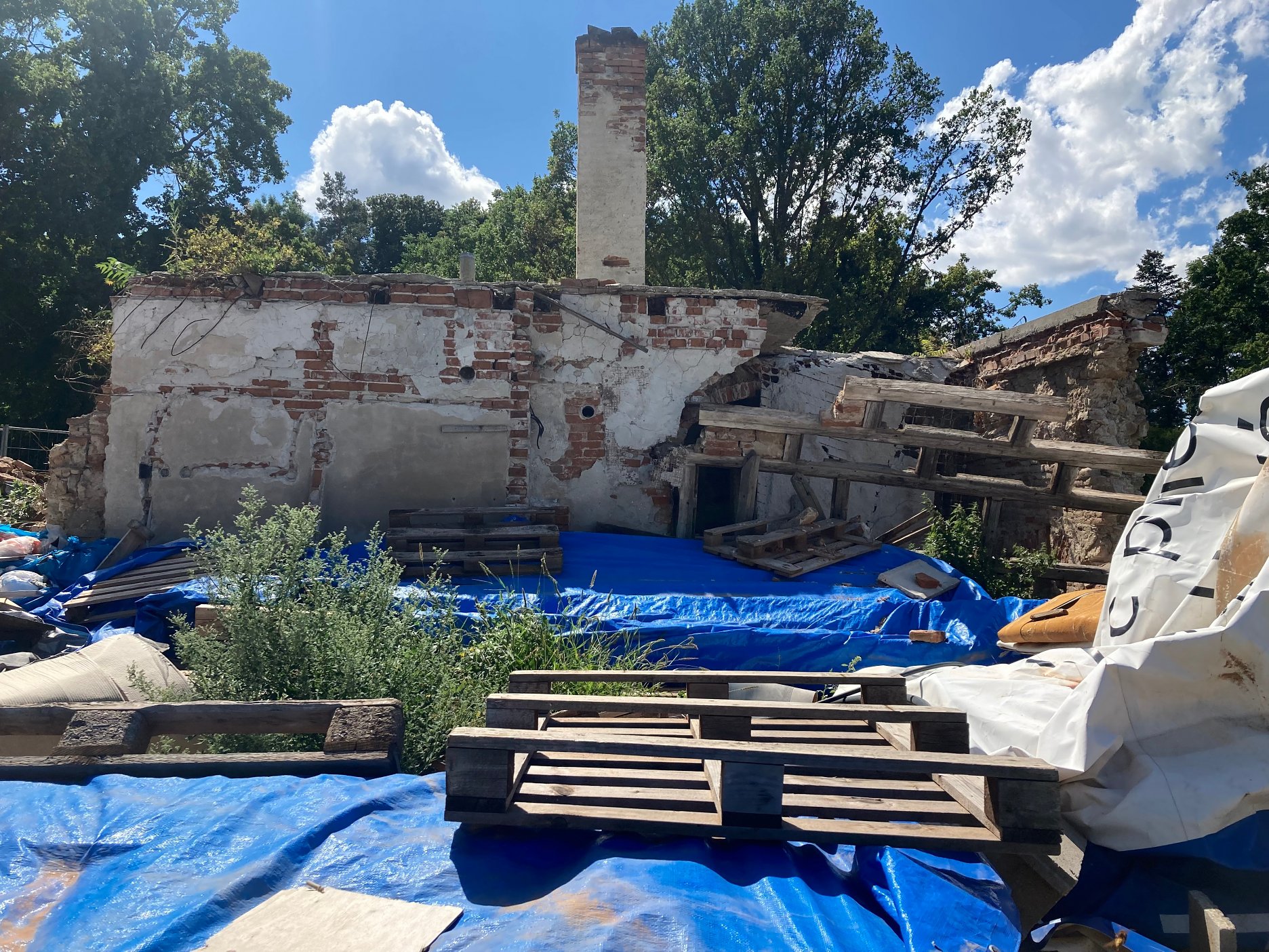 Asanovaná sušiareň ovocia