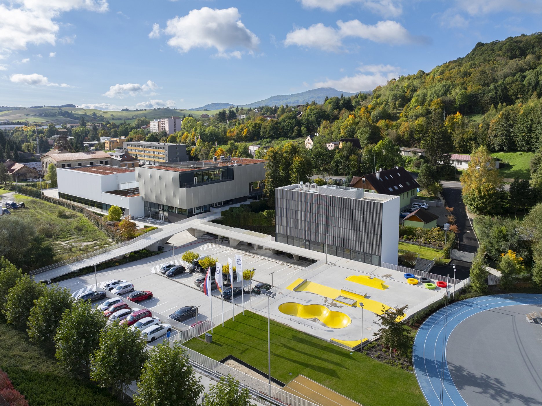 Základná škola Guliver - Dostavba viacúčelového areálu, Banská Štiavnica