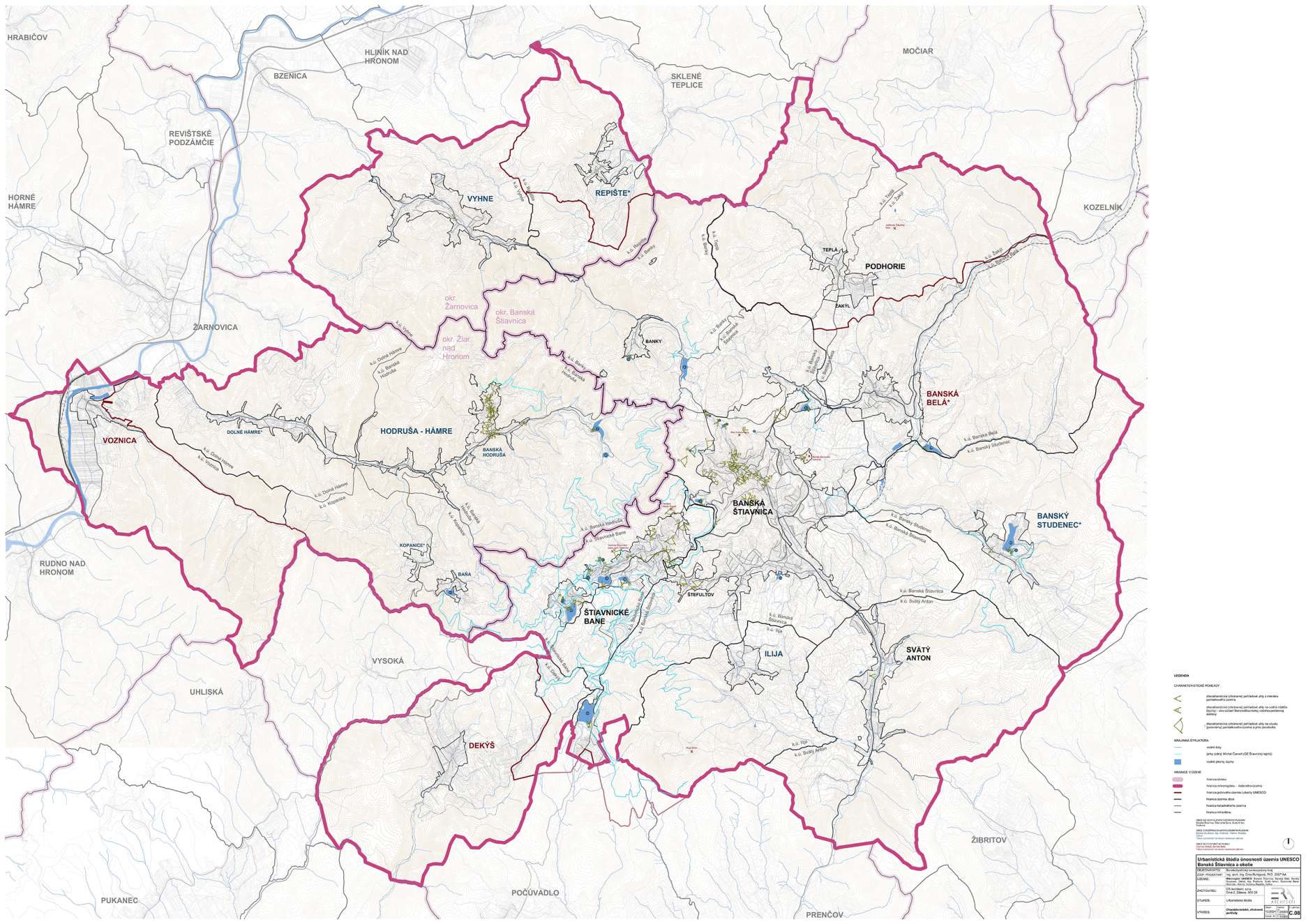 Charakteristické chránené pohľady