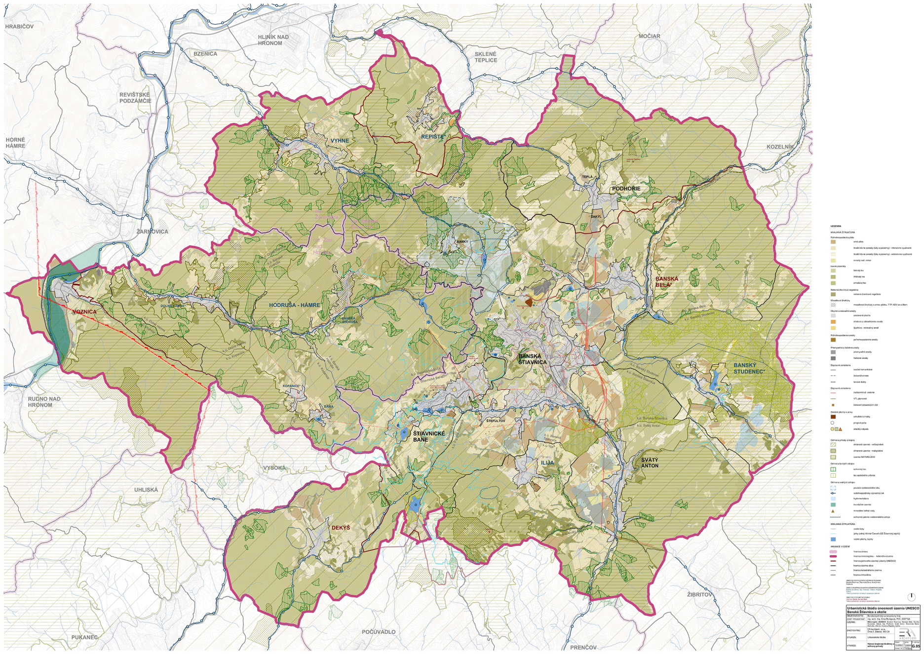 Výkres krajinnej štruktúry a ochrany prírody