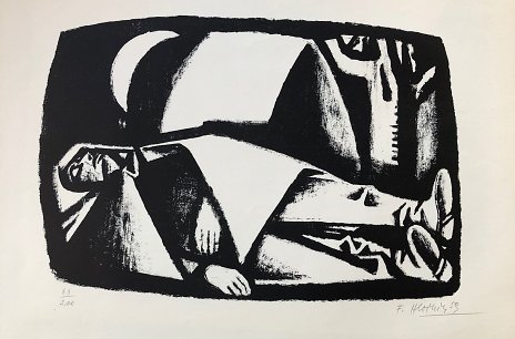 Ferdinand Hložník: Ujovi vezú pásovú pílu