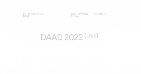 DAAD / Dni architektúry a dizajnu 2022