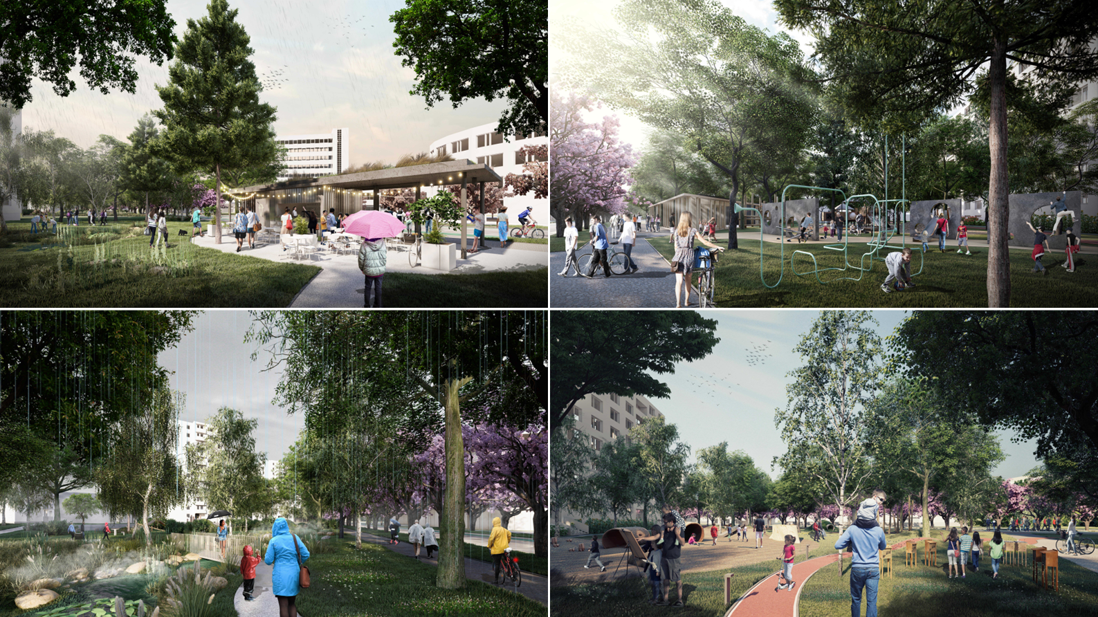 Soblahovská ulica - autori: Ing. arch. Silvia Červeňaková, Ing. arch. Eduard Krištof, Mgr. art. Lucia Mlynčeková, Ing. arch. Alexander Topilin