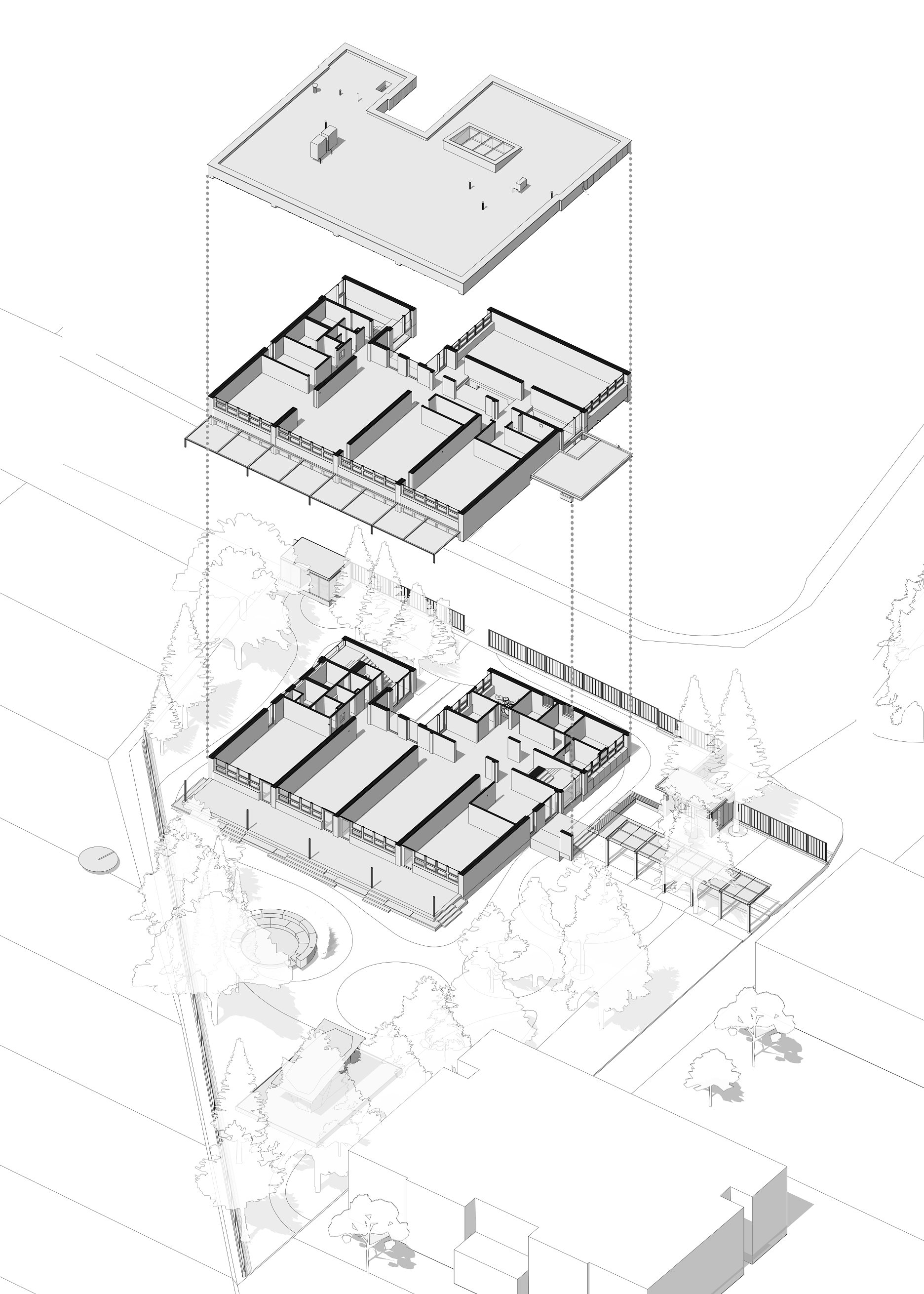 Priestorová schéma - dispozícia