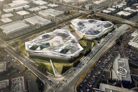 Nvidia pokračuje v stavbe svojho nového sídla