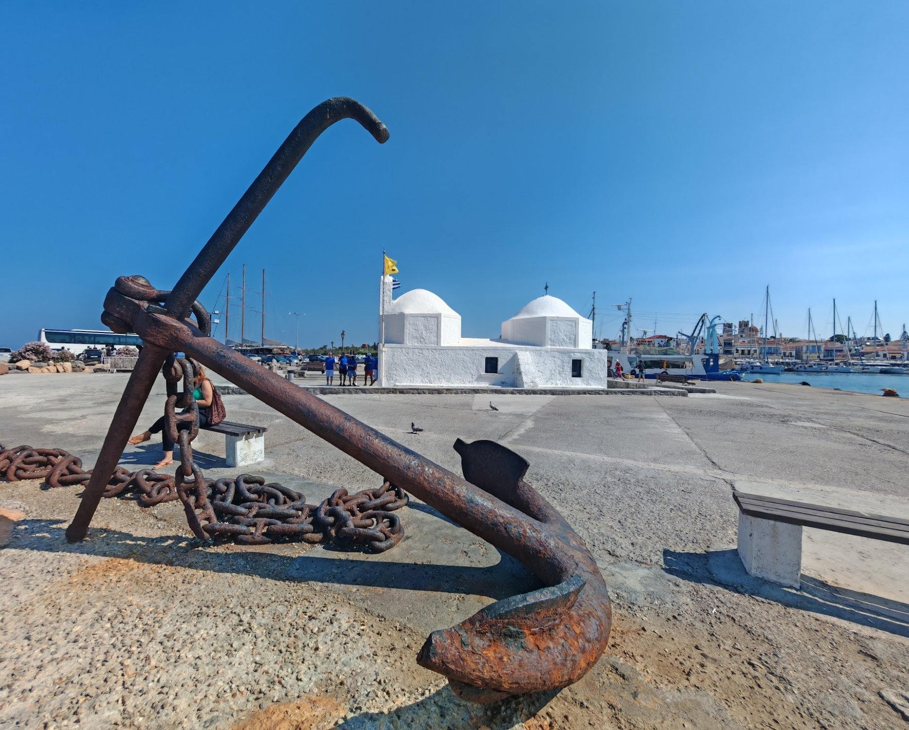 Po prílete sme zakotvili v malebnom Grécku.