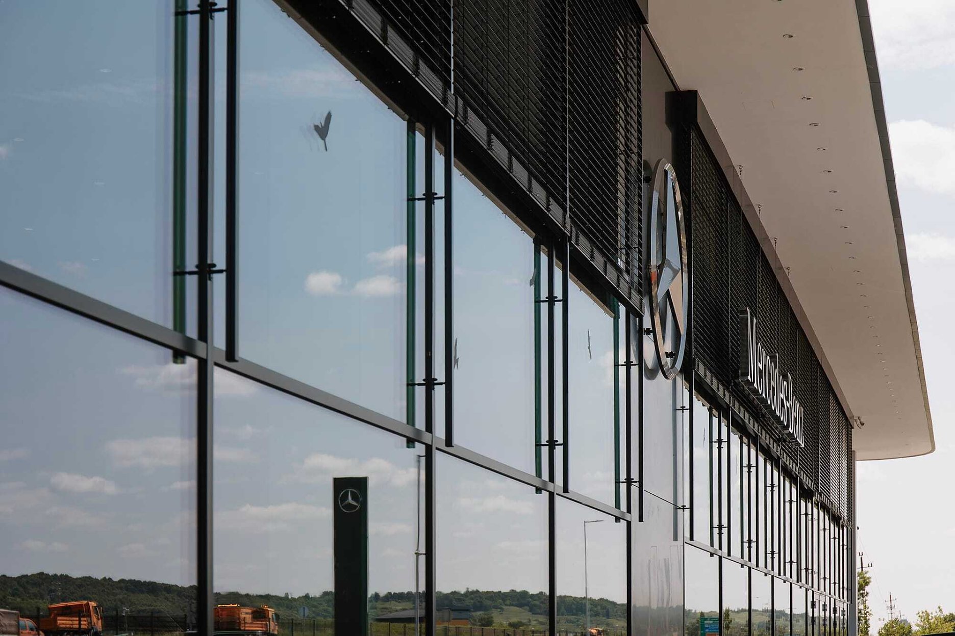 Showroom Mercedes v Miškolci