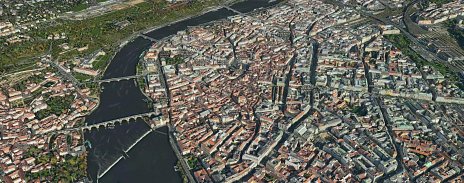 Praha sprístupnila svoje geodáta - mapy, letecké snímky i 3D modely sú k dispozícii verejnosti úplne zdarma