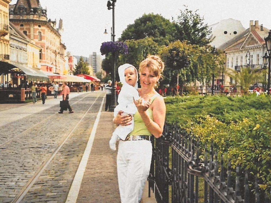 Fotografia z rodinného fotoalbumu, Hlavné námestie, Košice