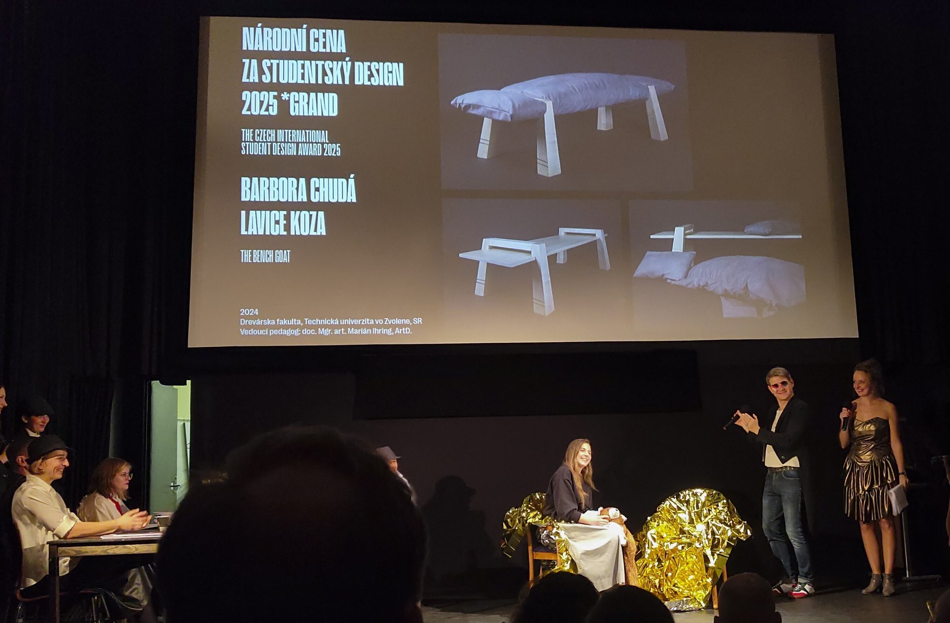 Z odovdávania cien v Prahe