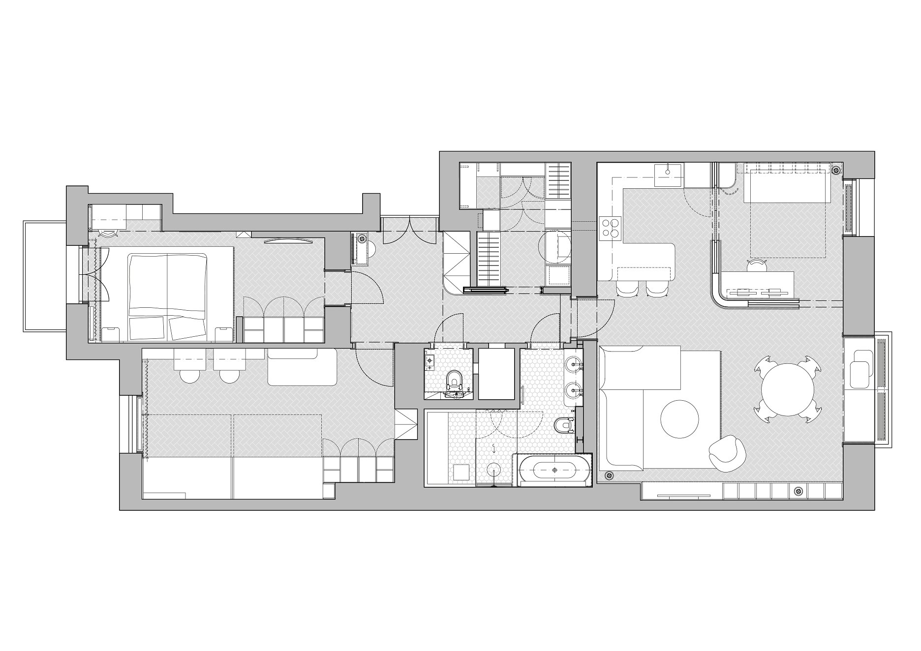 Pôdorys - nový stav