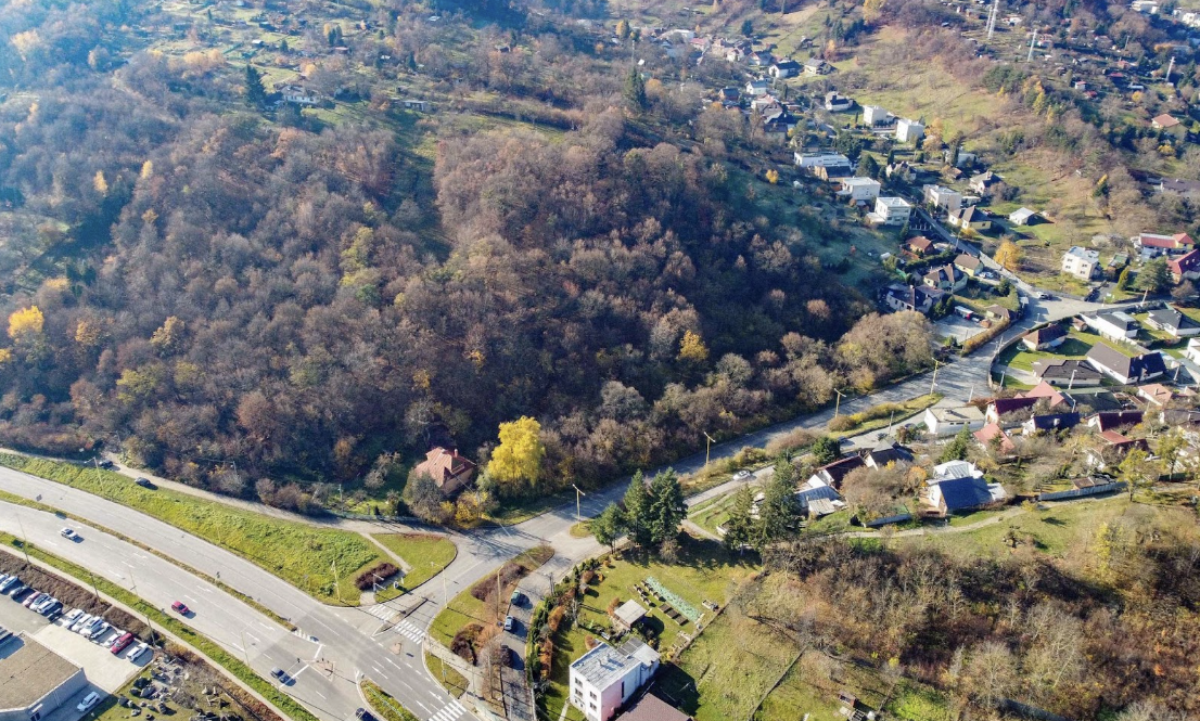 Pohľad na riešené územie z vtáčej perspektívy