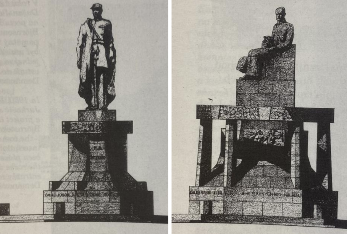 Súťažné návrhy D.S. Jurkoviča a O. Španěla, 1927 