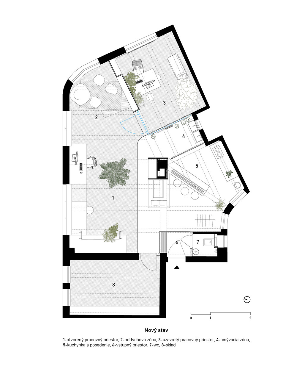 Pôdorys  - nový stav