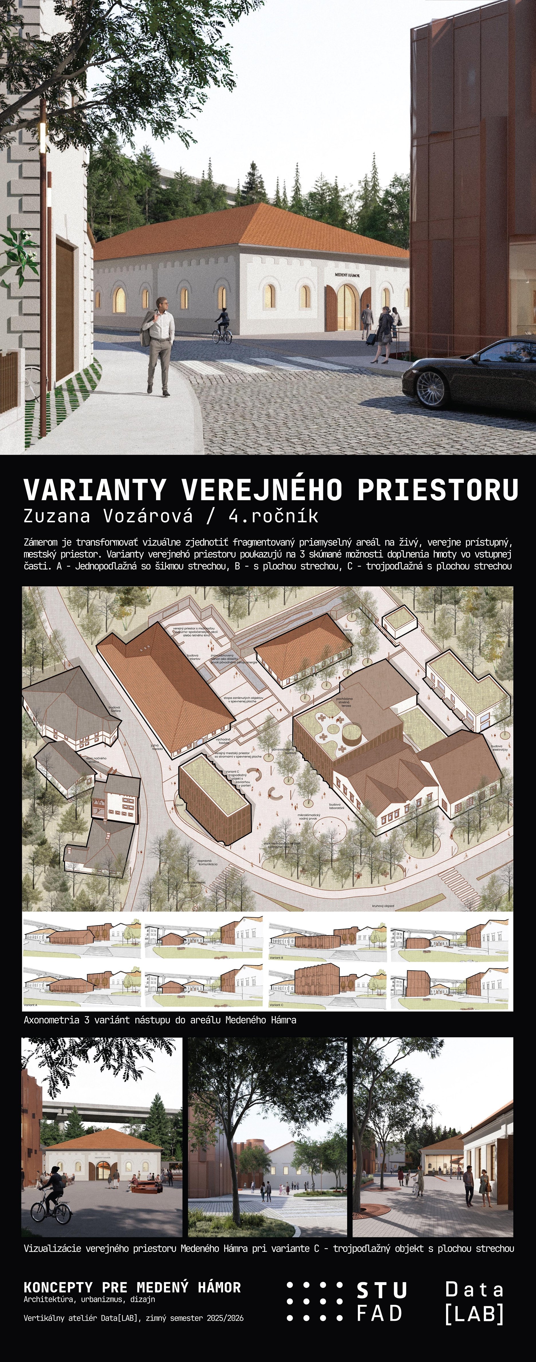 Zuzana Vozárová_varianty verejného priestoru