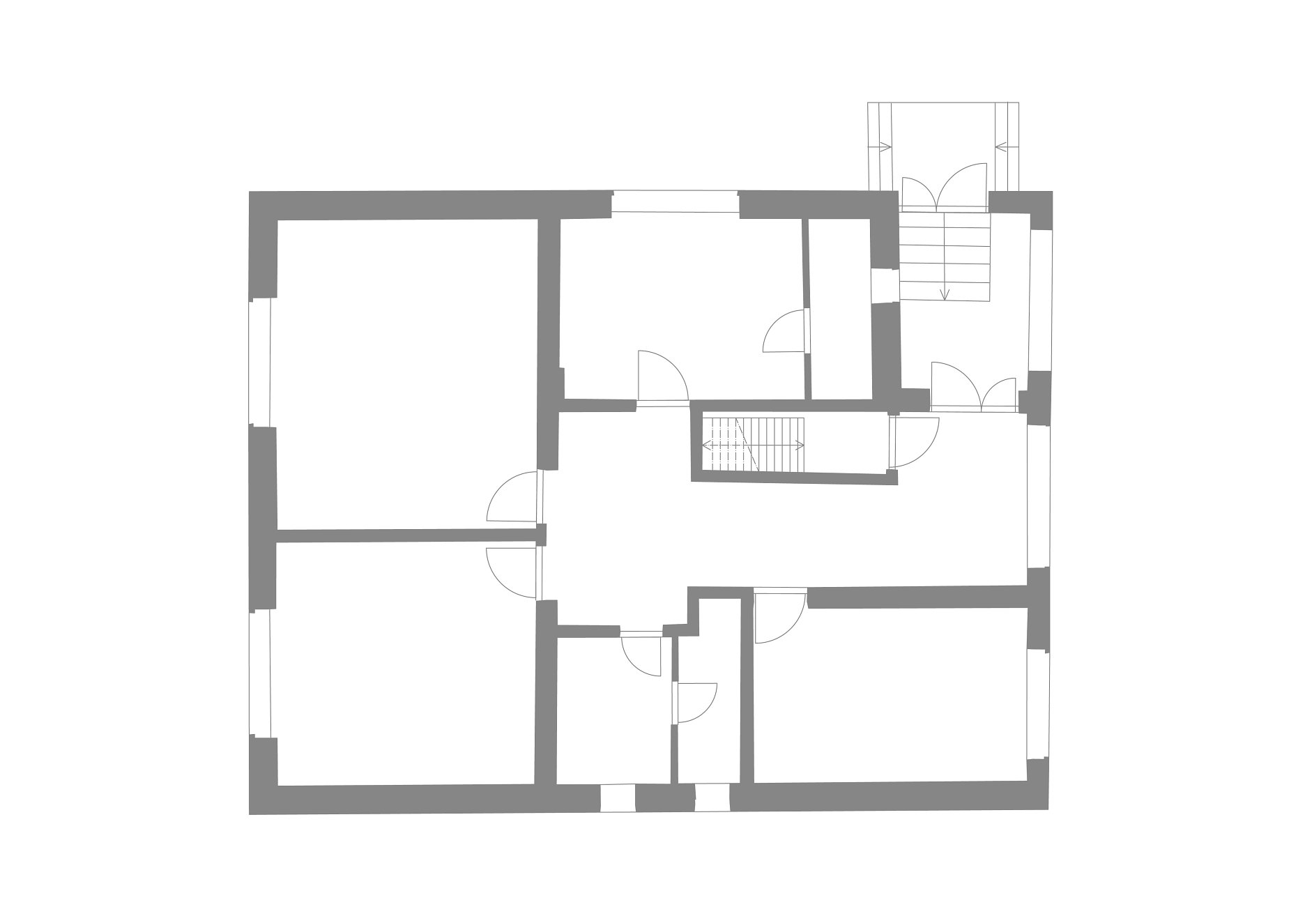 Pôdorys - východiskový stav