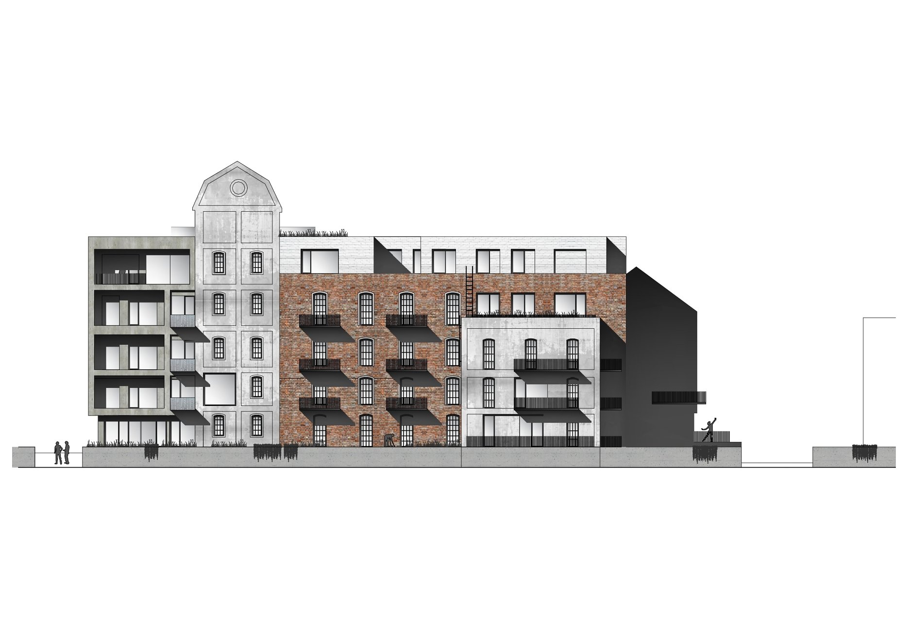 Severozápadný pohľad