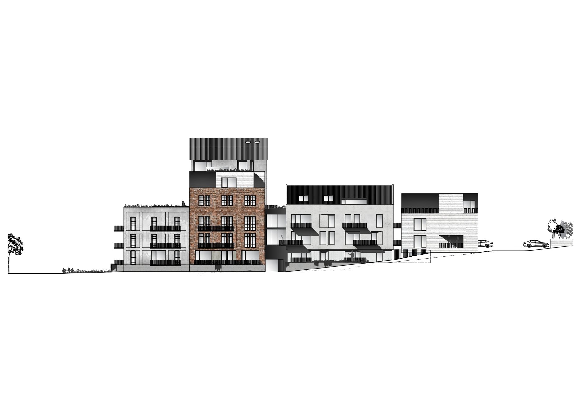 Juhozápadný pohľad