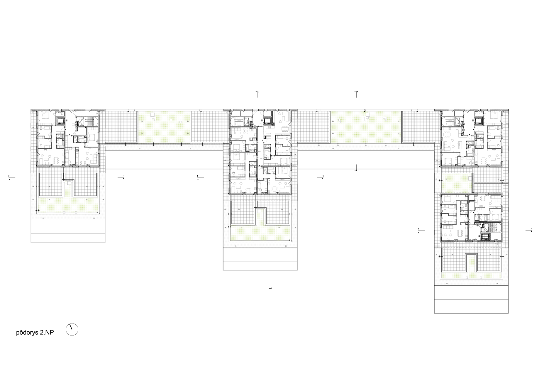 Pôdorys 4. NP