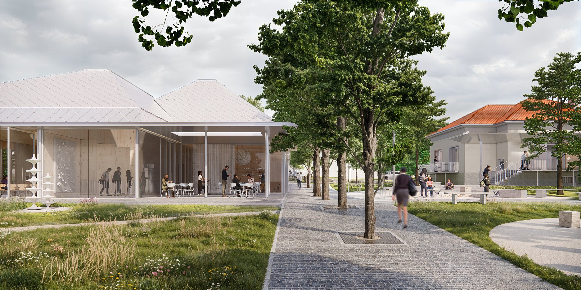 Komunitné centrum v bývalom dome riaditeľa ZŠ Bernolákovo - vyhodnotenie súťaže