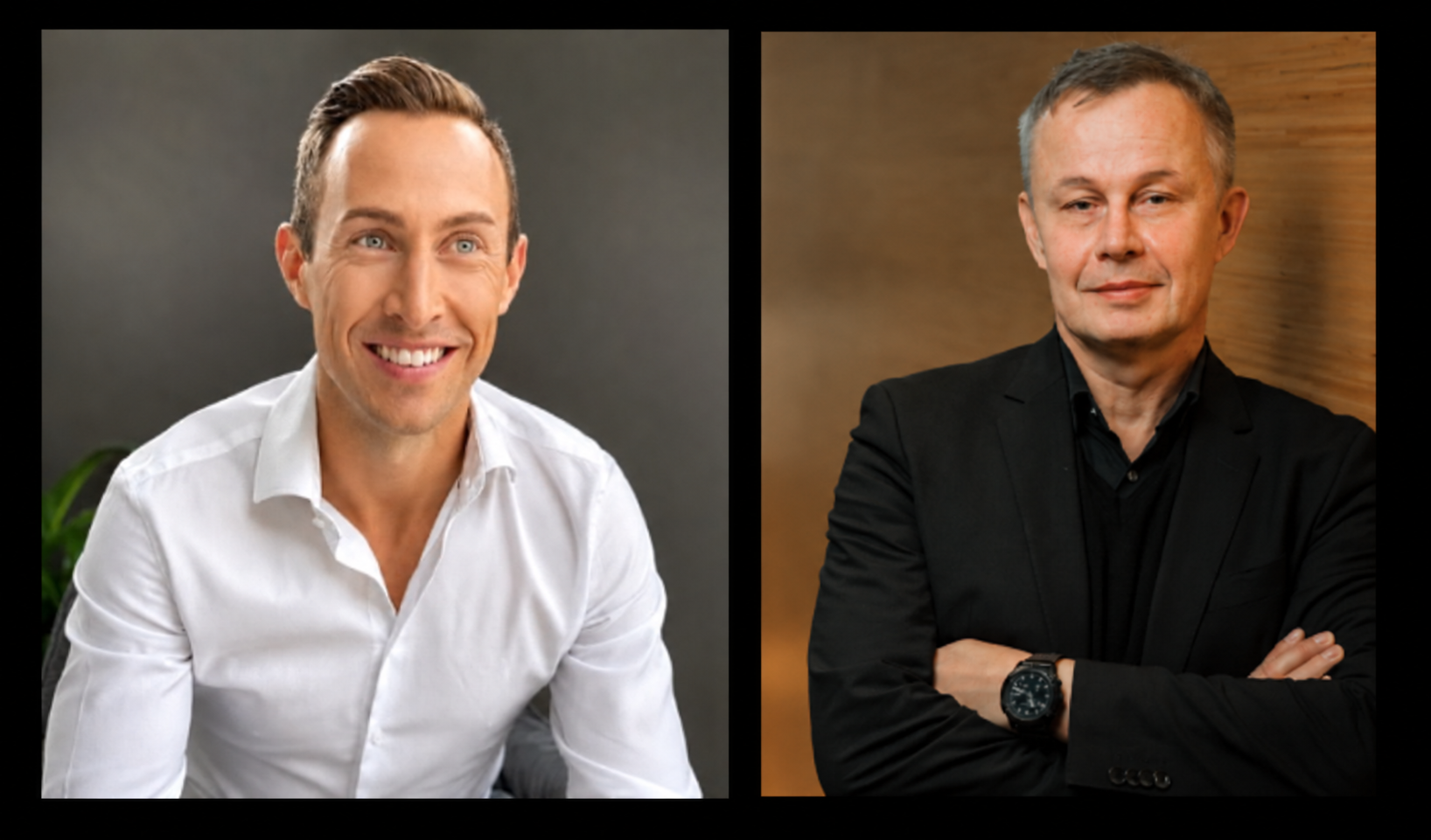  Vľavo: Fabian Kinzler, vedúci strategickej iniciatívy AXOR Next Level, Hansgrohe Deutschland Vertriebs GmbH. Vpravo: Ladislav Grebec, konateľ spoločnosti Hansgrohe CS s.r.o.