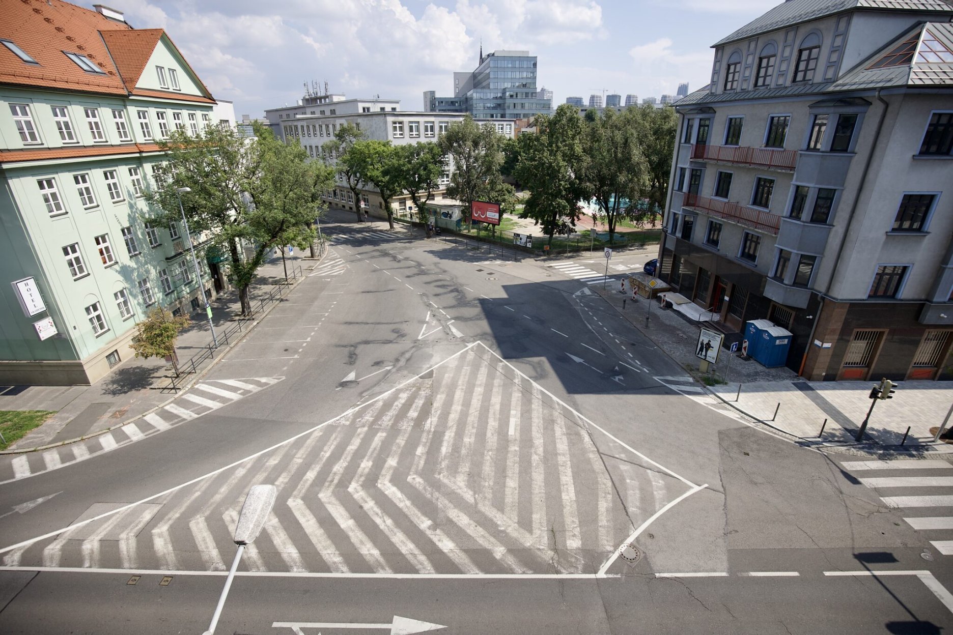 Vazovova pred úpravami